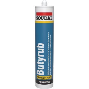 Butyrub šedý 600ml -polybutylenový plast.tmel